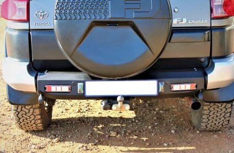 toyota fj cruiser rear bumper